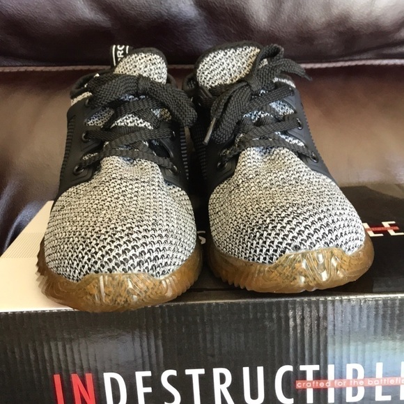 Indestructible Ryder Gray Shoes NEW Sz 8.5 - Picture 7 of 11